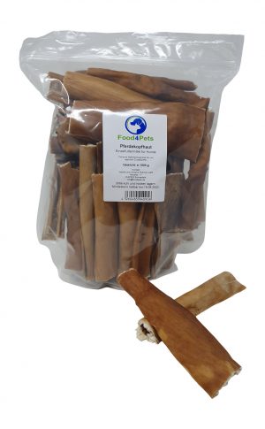 Food4Pets Pferdekopfhaut 1kg Snack für Hunde